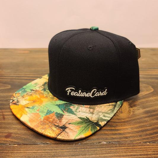 FeatureCard Hat leaves Snap back